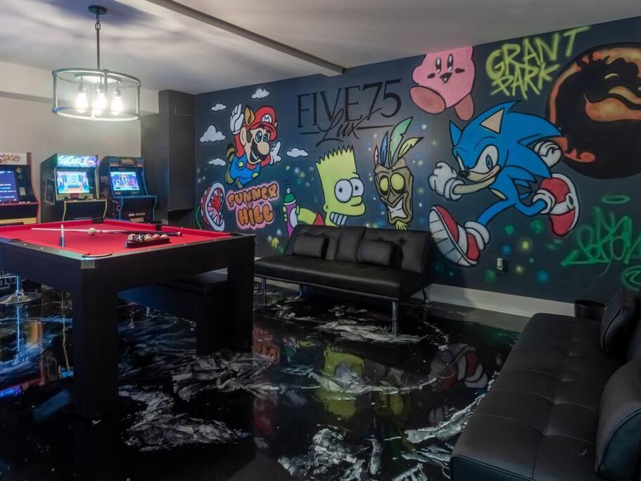 Five75Lux Atl King Bed & Game Room Downtown Atlanta Extérieur photo